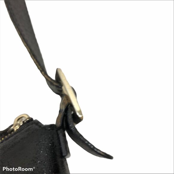 Kate Spade Black Textured Patent Leather Purse - Picture 5 of 15